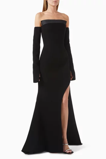 Strapless Maxi Dress