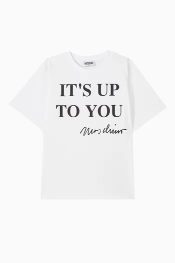 Graphic-print T-shirt in Cotton-jersey