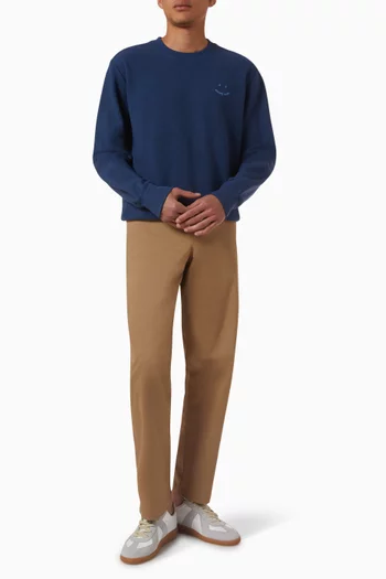 Happy Logo Sweatshirt in Cotton Blend