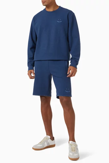 Logo Shorts in Organic Cotton