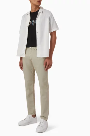 Textured Shirt in Cotton