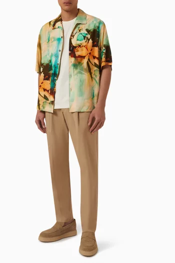 Printed Shirt in Viscose