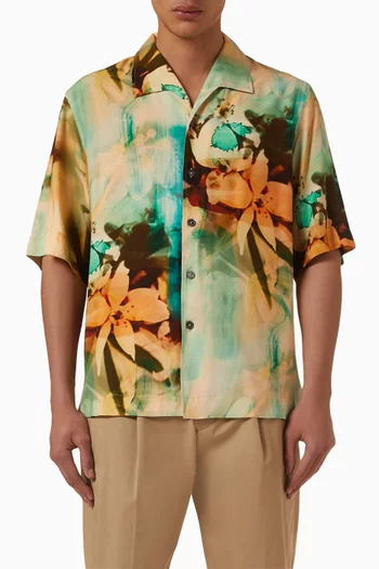 Printed Shirt in Viscose
