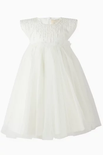 Embellished Dress in Tulle