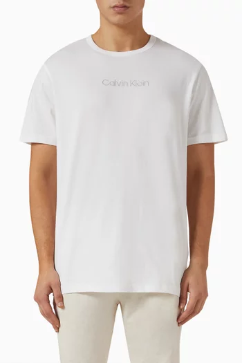 Logo Lounge T-shirt in Cotton