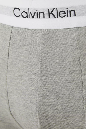 Logo Trunks in Icon Cotton Stretch, Set of 3