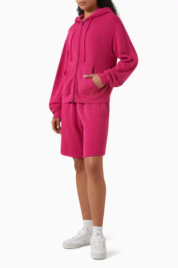 Daily Zip Hoodie in Cotton-blend
