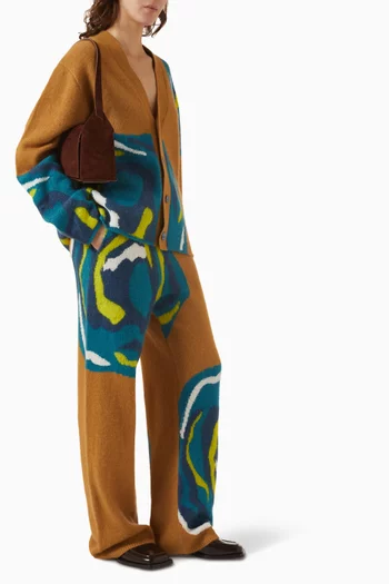 Geode Raglan Pants in Cashmere-blend