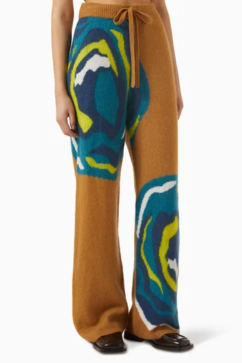 Geode Raglan Pants in Cashmere-blend