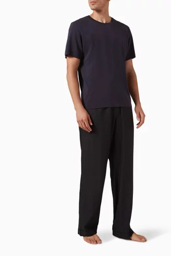 Mid-weight T-shirt in Tencel™ Lyocell & Pima Cotton