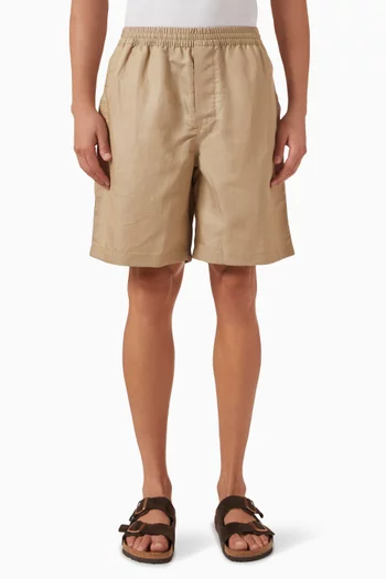Bermuda Shorts in Tencel™ Lyocell & Linen