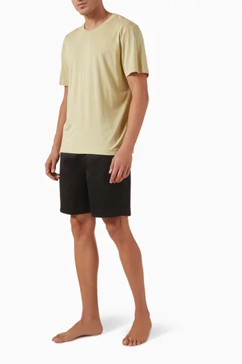 Mid-weight T-shirt in Tencel™ Lyocell & Pima Cotton