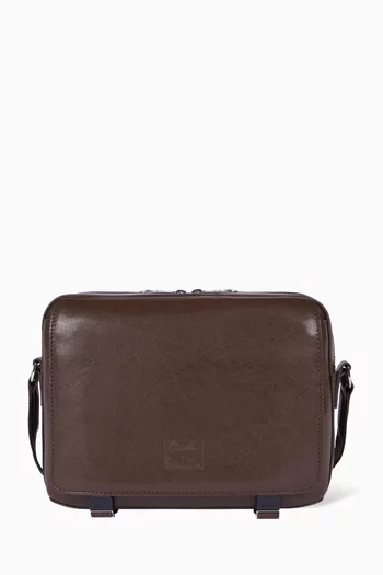 Small Messenger Bag in Smooth Leather