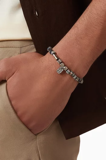 Stripe-bead Bracelet