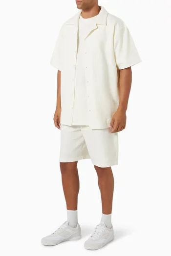 شورت جيرسيه سيرساكر بحياكة داخلية 10 بوصة