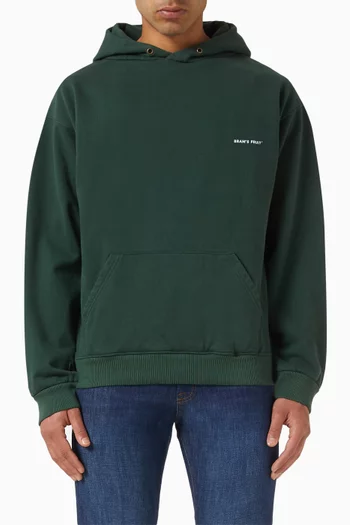 Eyelet Hoodie in Cotton