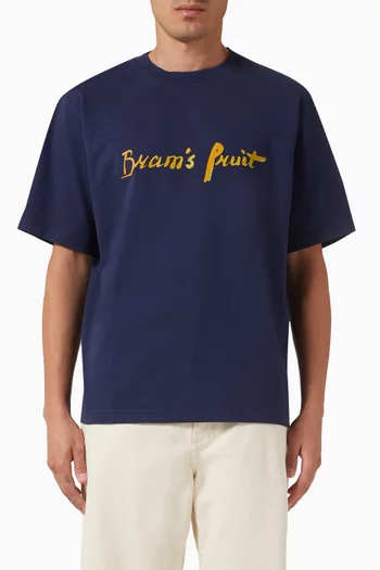 Mum's Script Logo T-shirt in Cotton