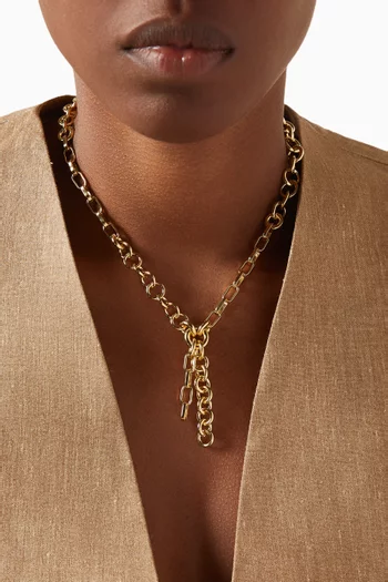 Lega Necklace in 14kt Gold-plated Brass
