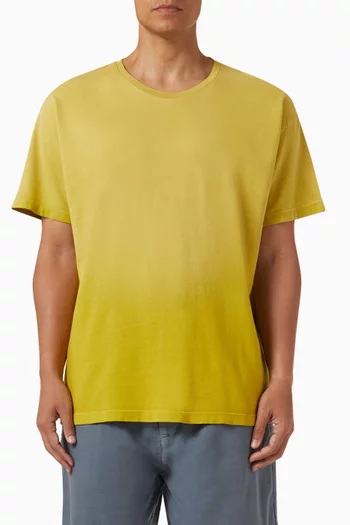 Sunbleached T-shirt in Cotton-cashmere
