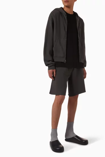 Daily Zip Hoodie in Cotton-cashmere Blend