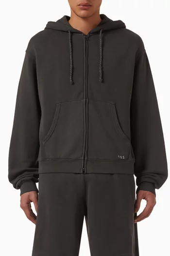Daily Zip Hoodie in Cotton-cashmere Blend