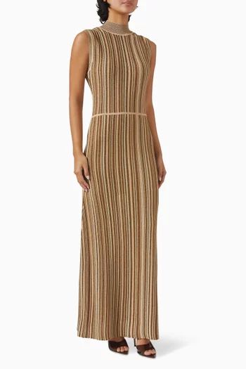 Anna Maxi Dress in Knit