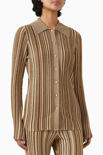 Landon Cardigan in Knit