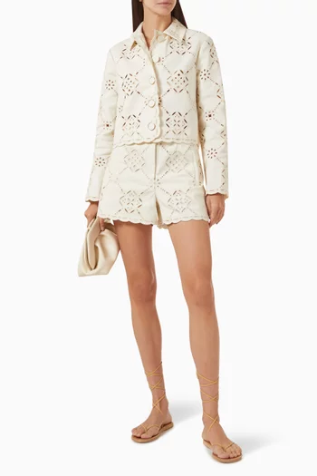 Adelaide Jacket in Stretch Cotton