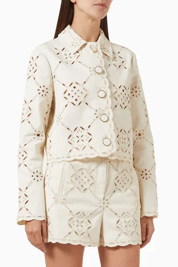 Adelaide Jacket in Stretch Cotton