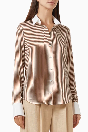 Amelia Shirt in Silk Blend