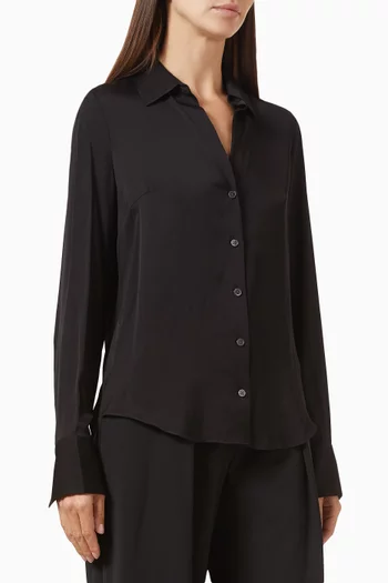 Amelia Shirt in Silk Blend