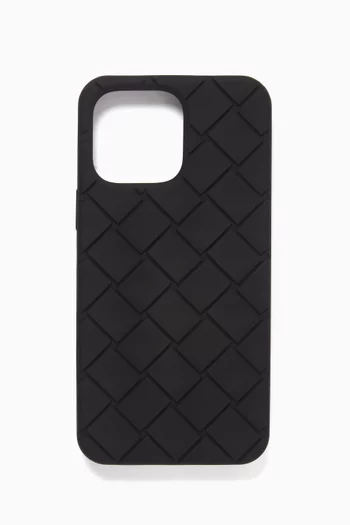 iPhone 16 Pro Max Case in Intreccio Rubber