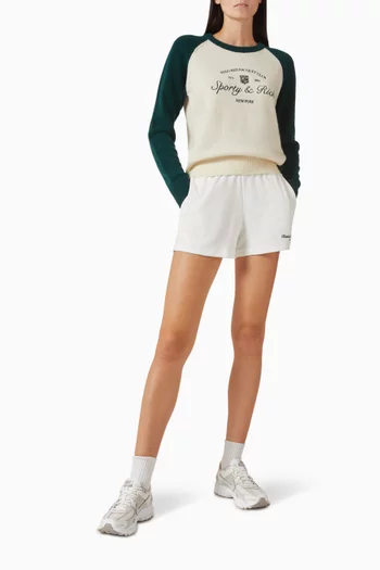 Syracuse Baseball Sweater in Cashmere