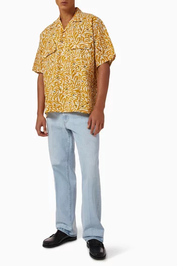 Printed Shirt in Cotton