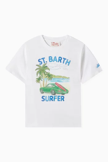 Graphic-print T-shirt in Cotton-jersey