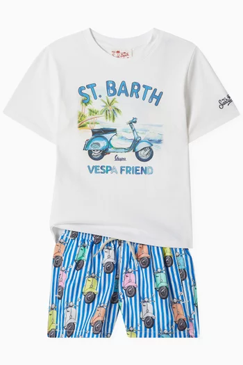 Graphic-print T-shirt in Cotton-jersey