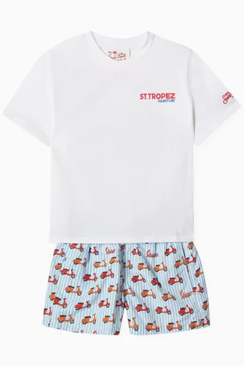 Graphic-print T-shirt in Cotton-jersey