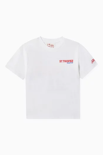 Graphic-print T-shirt in Cotton-jersey