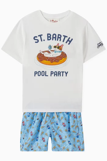 Graphic-print T-shirt in Cotton-jersey