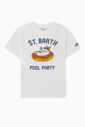 Graphic-print T-shirt in Cotton-jersey