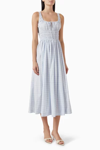 Quilla Dress in Cotton Poplin