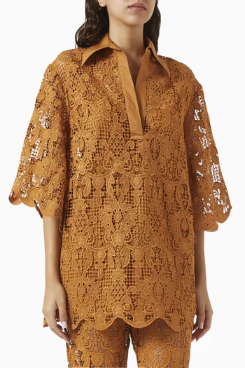 Coco Tunic Top in Lace