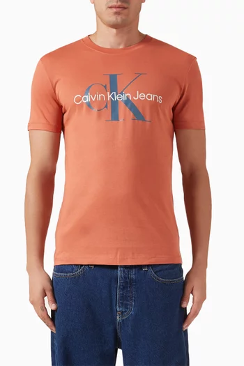 Monogram T-shirt in Cotton