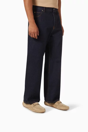 Gancini Loafers in Suede