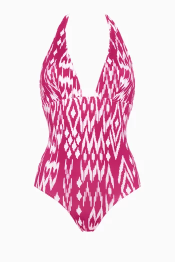 Sunny Triangle Tank One-piece Swimsuit