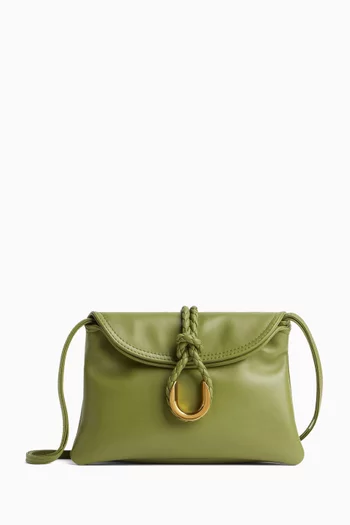 Baby Liberta Crossbody Bag in Calfskin Leather
