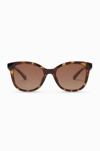Round Sunglasses in Acetate