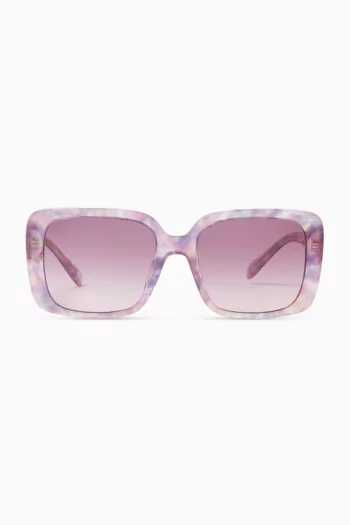Square Sunglasses in Acetate