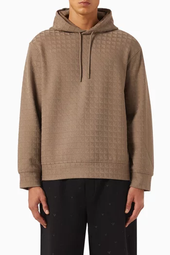 Micro Eagle Logo Hoodie