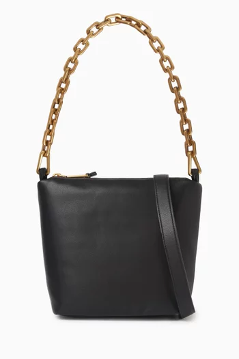 Small Hobo Bag in Nappa Leather